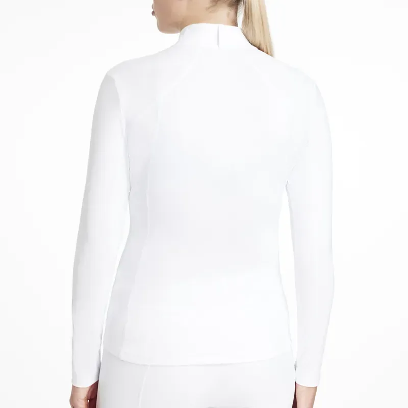 LeMieux Classique Womens Base Layer - White-2