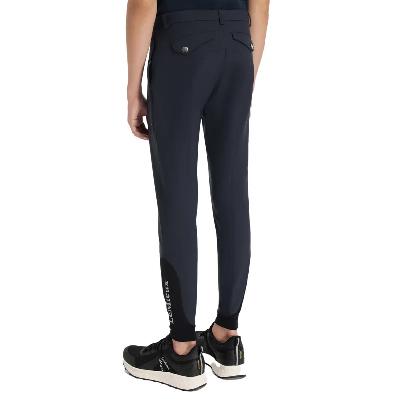 LeMieux Young Rider Classique Boys Breeches - Navy-2