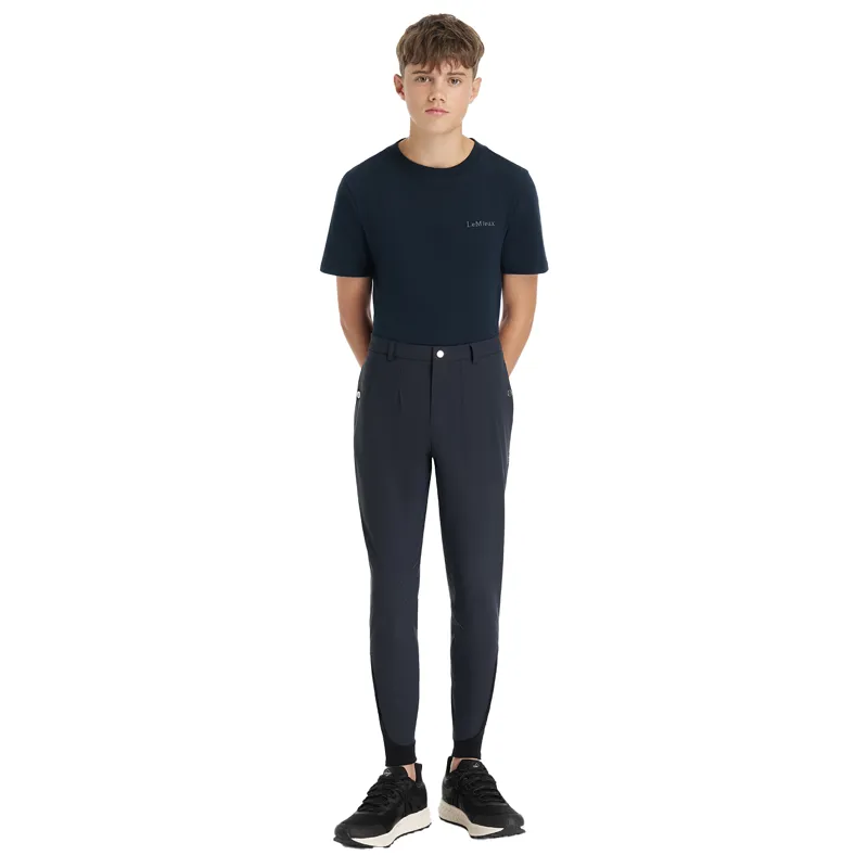 LeMieux Young Rider Classique Boys Breeches - Navy-1