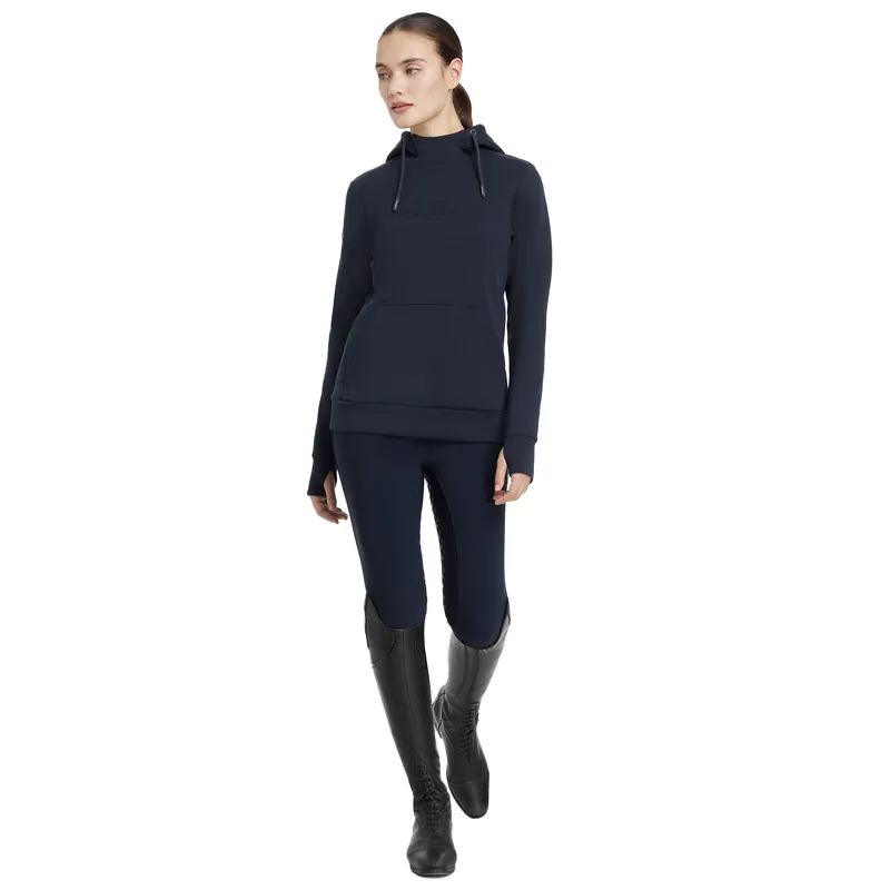 LeMieux Classique Womens Hoodie - Navy-5