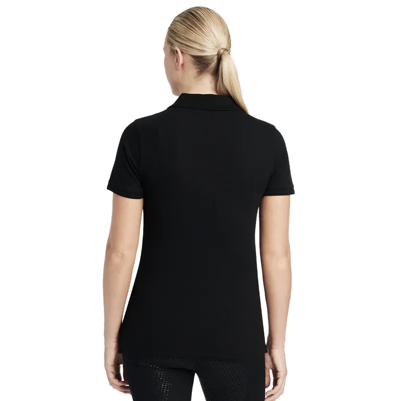 LeMieux Classique Womens Polo Shirt - Black-1