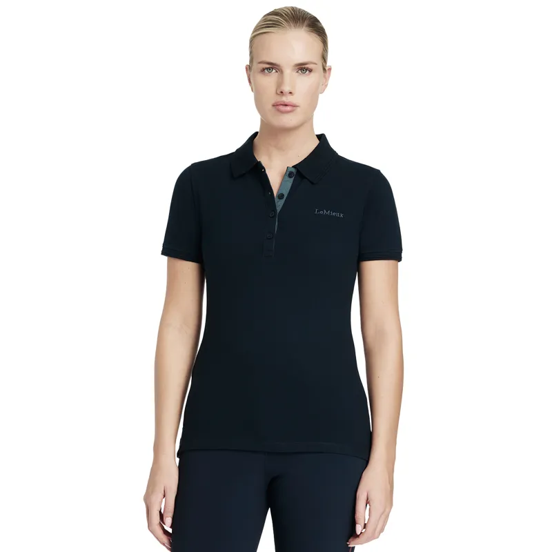 LeMieux Classique Womens Polo Shirt - Navy