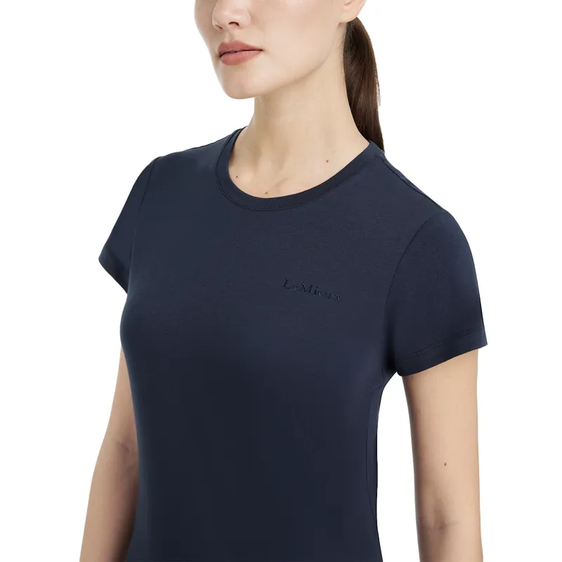 LeMieux Classique Womens T-Shirt - Navy-2
