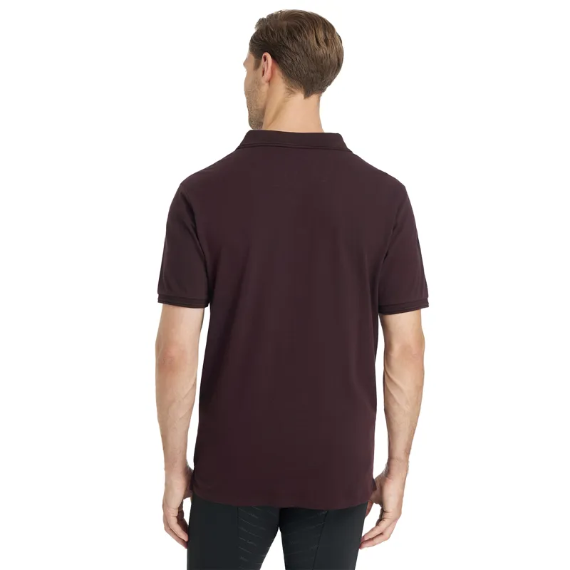 LeMieux Classique Mens Polo Shirt - Damson-1
