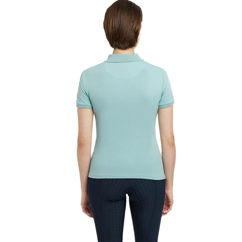 LeMieux Classique Ladies Polo Shirt - Aqua-4