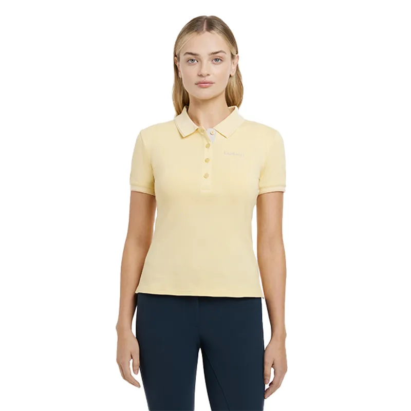 LeMieux Classique Ladies Polo Shirt - Mimosa