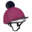 LeMieux Classique Pom Hat Silk - Blackberry