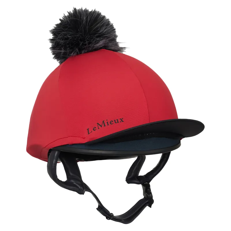 LeMieux Classique Pom Hat Silk - Chilli