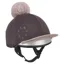 LeMieux Classique Pom Hat Silk - Cocoa