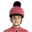 LeMieux Classique Pom Hat Silk - Cranberry