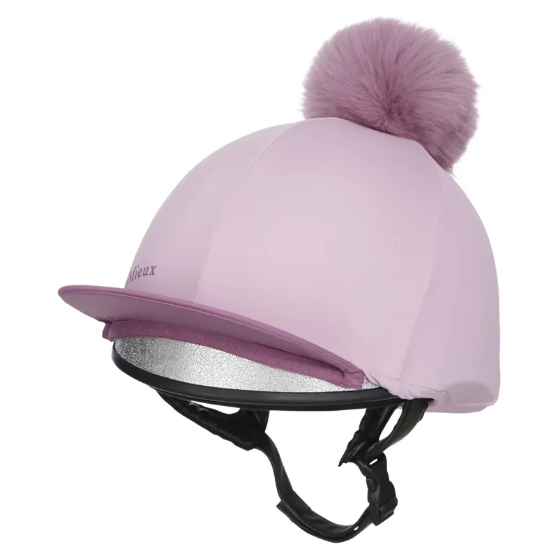 LeMieux Classique Pom Hat Silk - Fondant-1