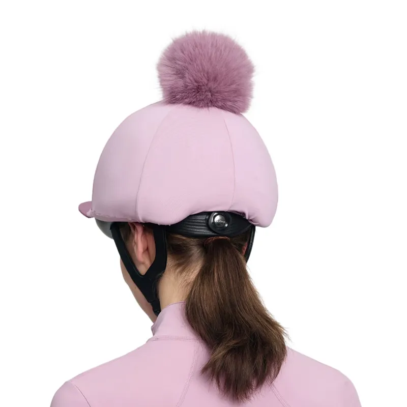 LeMieux Classique Pom Hat Silk - Fondant-5