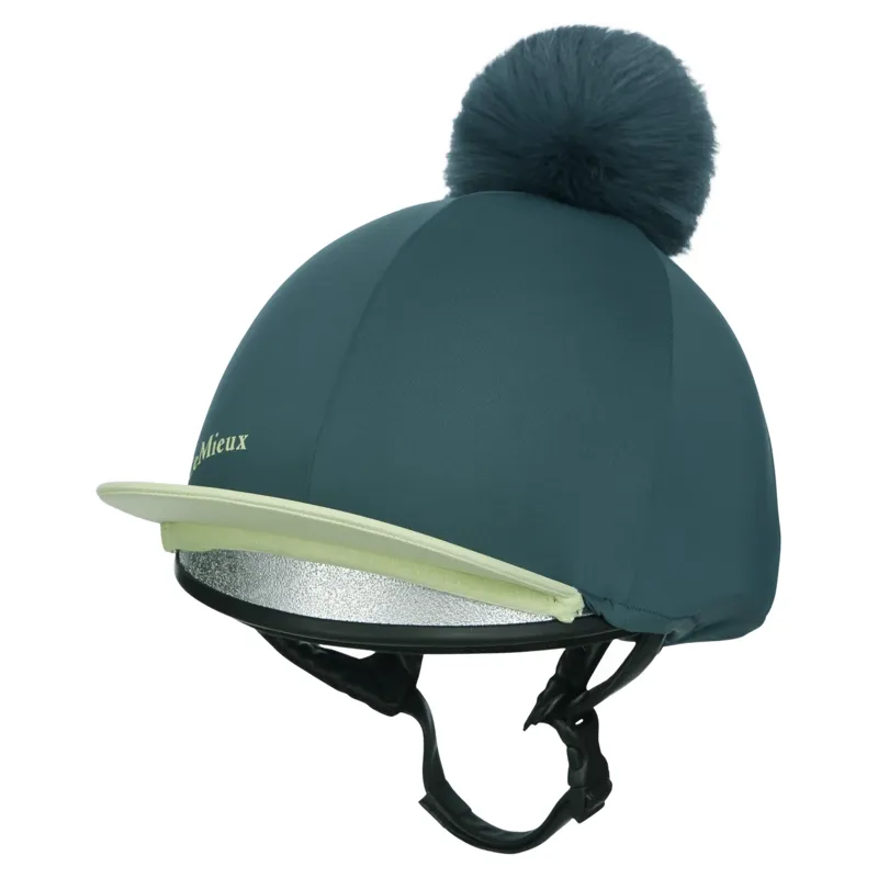 LeMieux Classique Pom Hat Silk - Jungle-1
