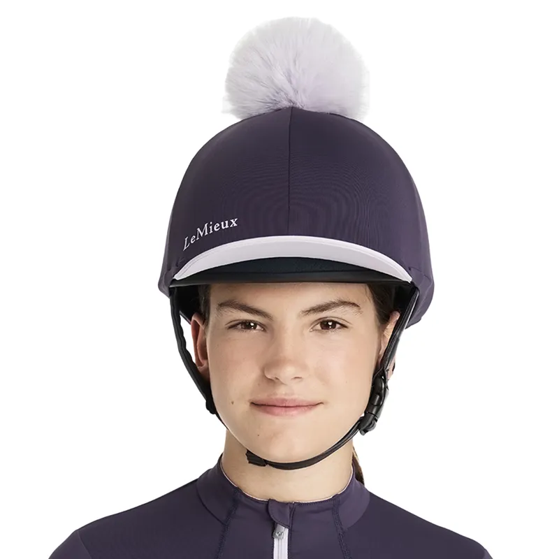 LeMieux Classique Pom Hat Silk - Juniper