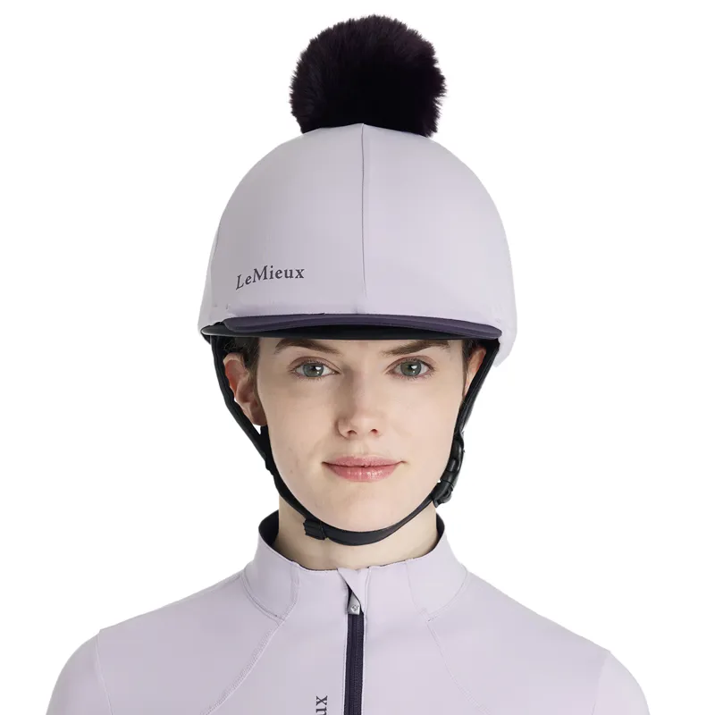 LeMieux Classique Pom Hat Silk - Lilac