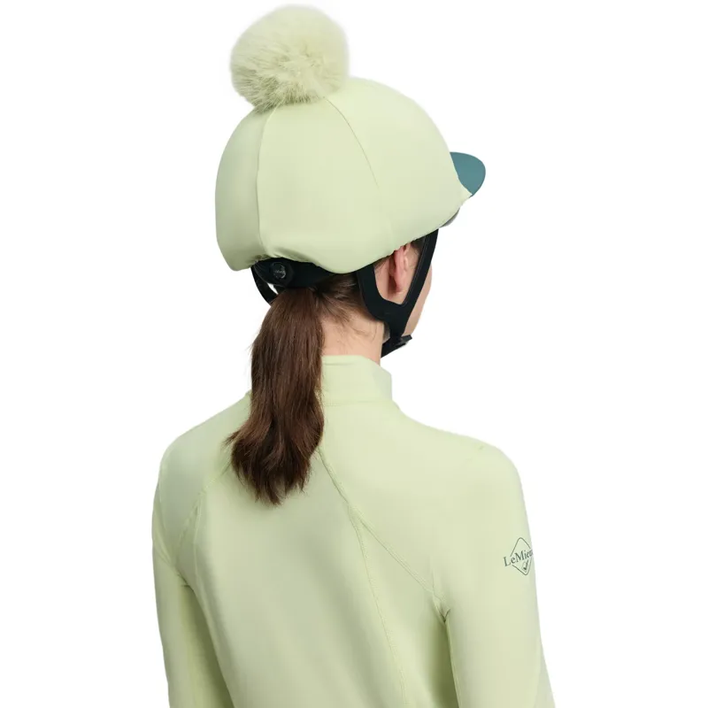 LeMieux Classique Pom Hat Silk - Macaron-6