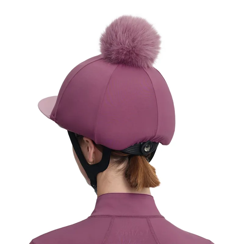 LeMieux Classique Pom Hat Silk - Mallow-3