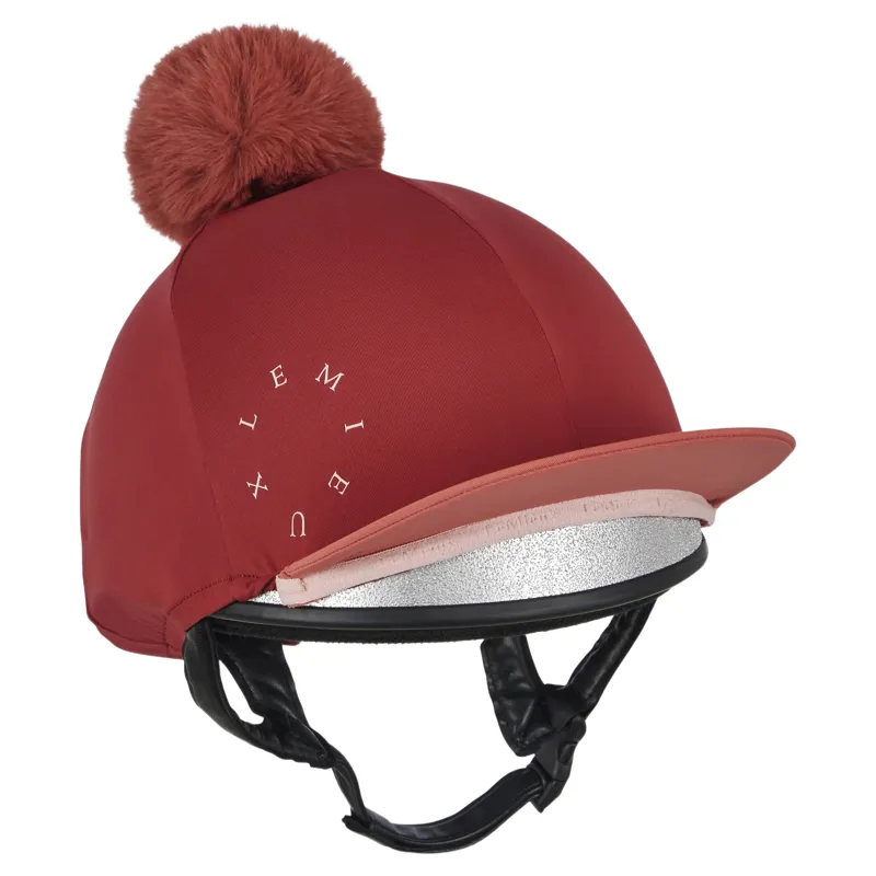 LeMieux Classique Pom Hat Silk - Russet