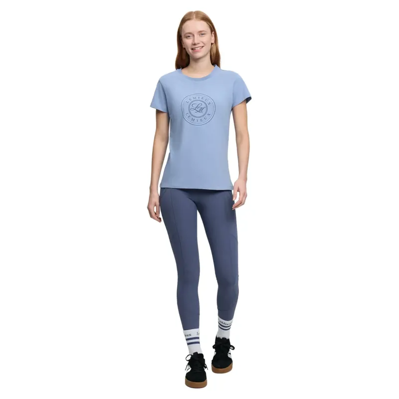 LeMieux Classique Womens T-Shirt - Powder Blue-2