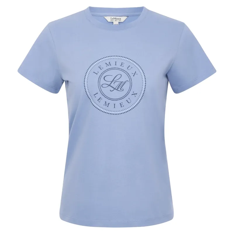 LeMieux Classique Womens T-Shirt - Powder Blue-3