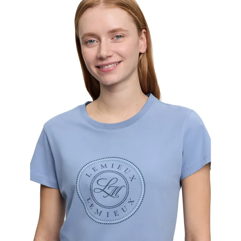 LeMieux Classique Womens T-Shirt - Powder Blue-5