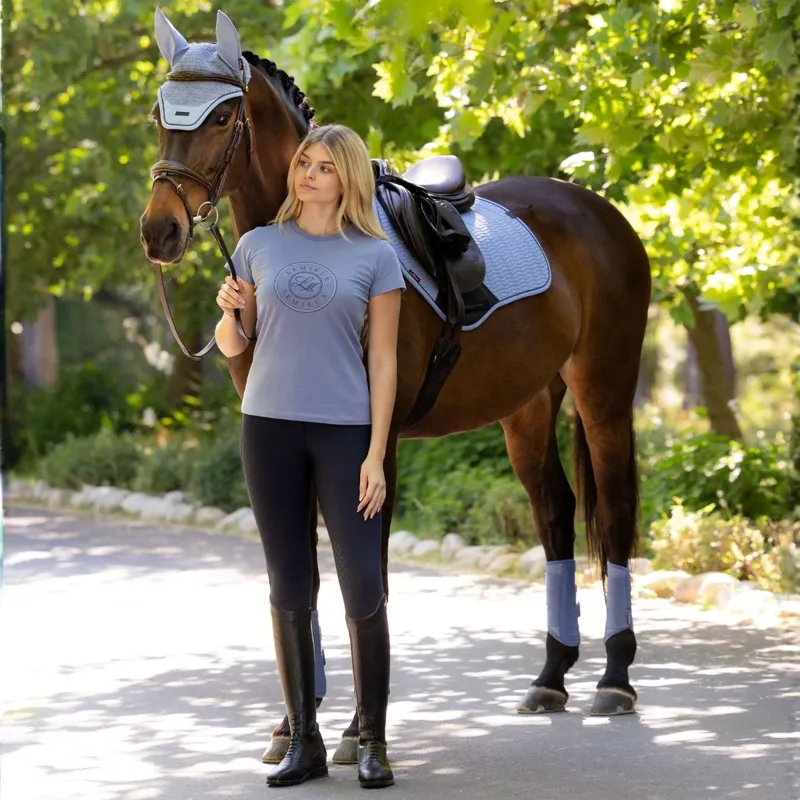 LeMieux Classique Womens T-Shirt - Powder Blue-8