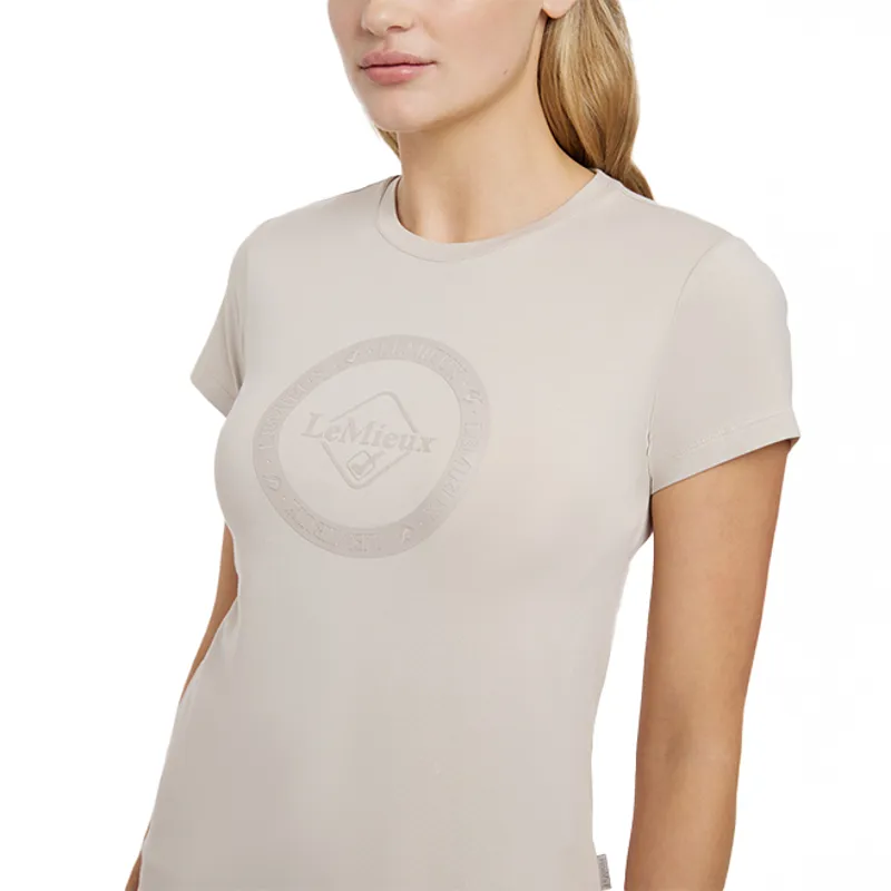 LeMieux Classique Ladies T-Shirt - Stone-5