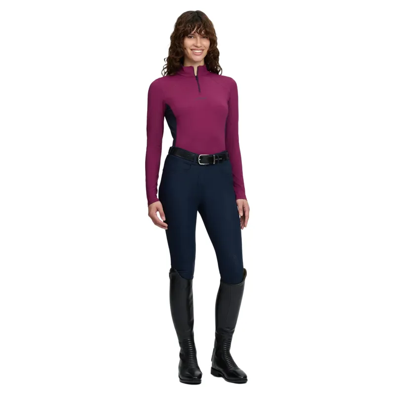 LeMieux Classique Womens Base Layer - Blackberry-7