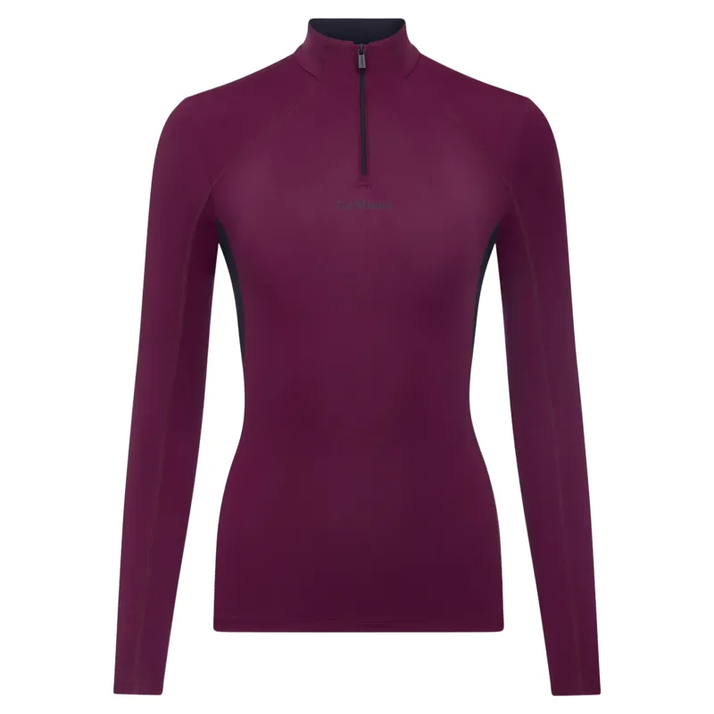 LeMieux Classique Womens Base Layer - Blackberry-1