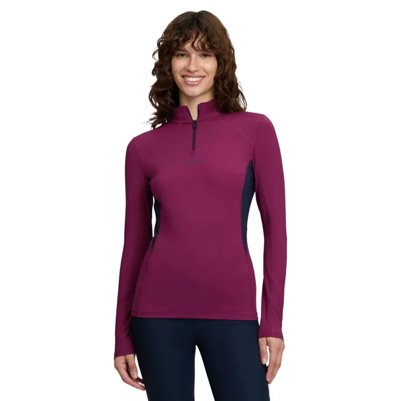 LeMieux Classique Womens Base Layer - Blackberry