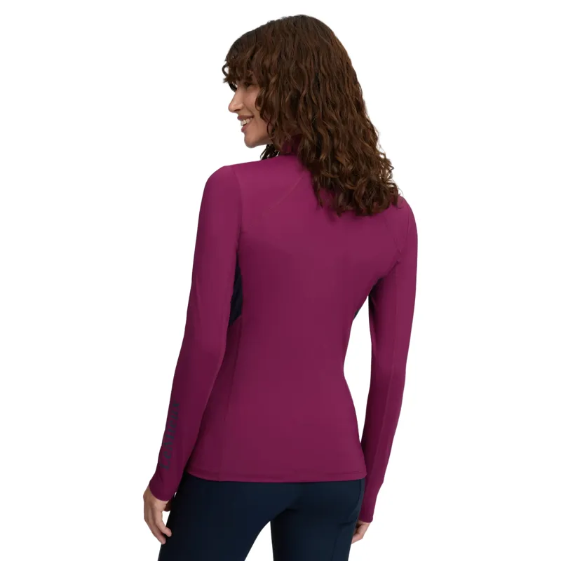 LeMieux Classique Womens Base Layer - Blackberry-5