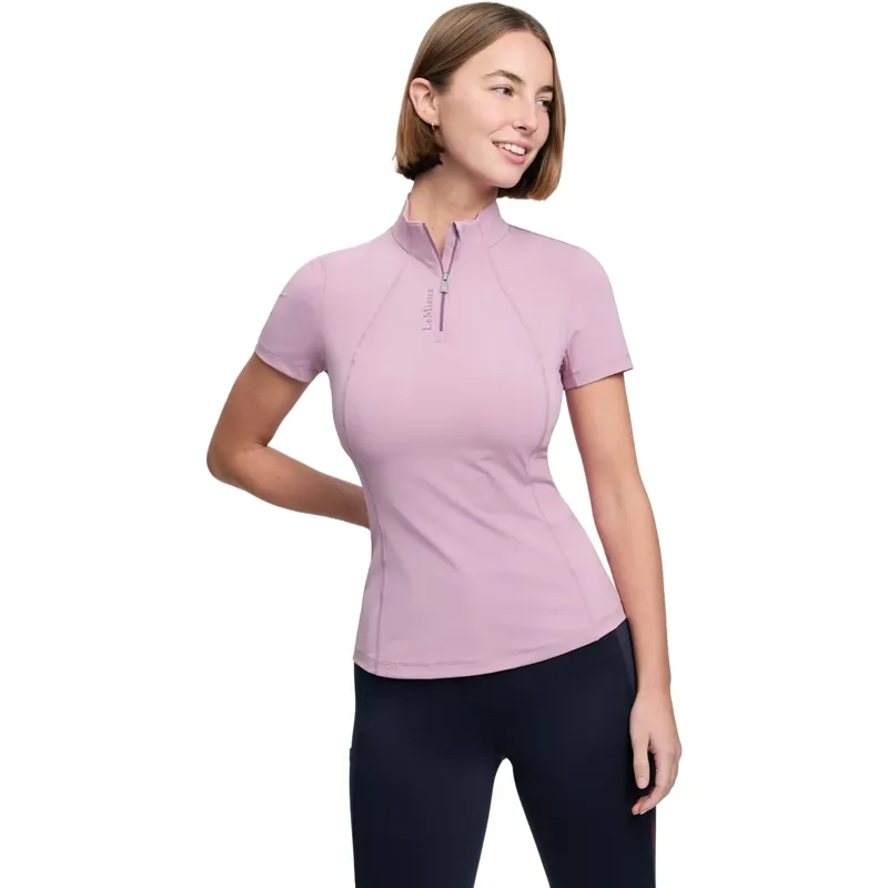LeMieux Classique Womens Short Sleeve Base Layer - Fondant