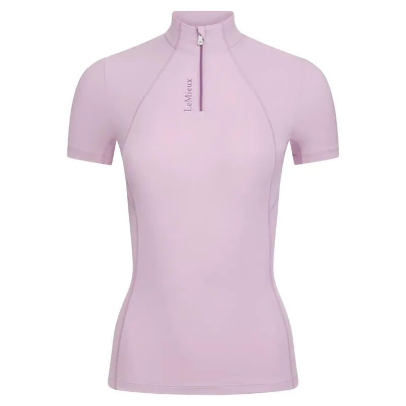 LeMieux Classique Womens Short Sleeve Base Layer - Fondant-1