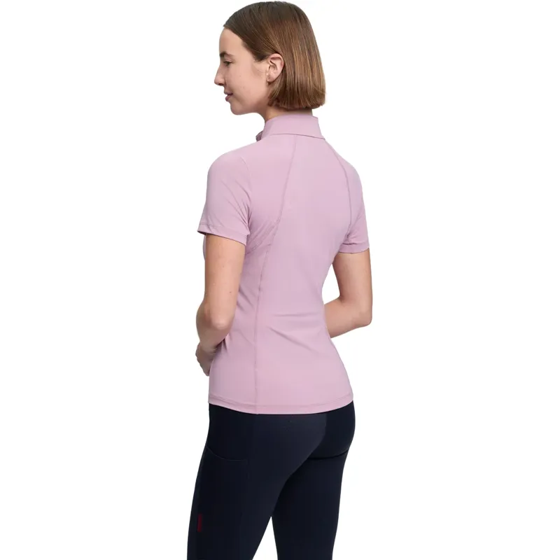 LeMieux Classique Womens Short Sleeve Base Layer - Fondant-2