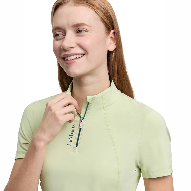 LeMieux Classique Womens Short Sleeve Base Layer - Macaron-3