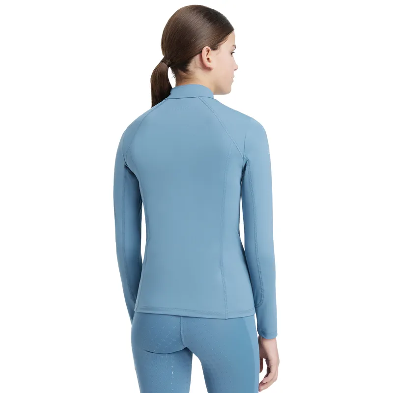 LeMieux Classique Young Rider Long Sleeve Base Layer - Ice Blue-1