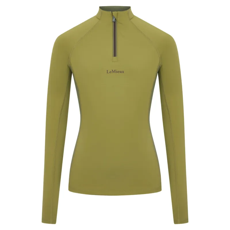 LeMieux Young Rider Classique Long Sleeve Base Layer - Gooseberry-1