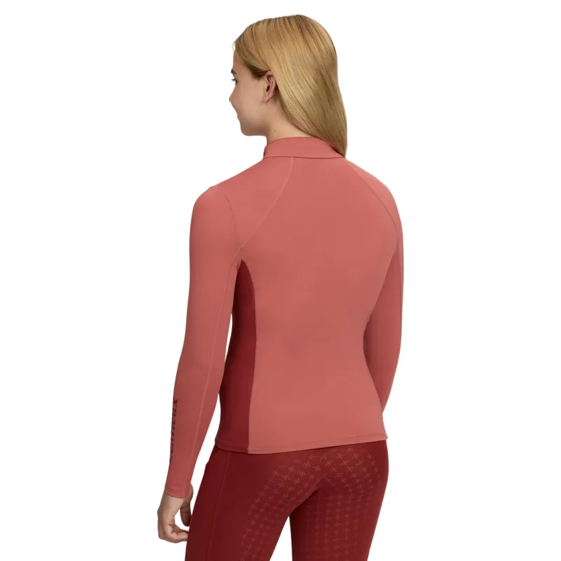 LeMieux Young Rider Classique Long Sleeve Base Layer - Spiced Earth-1