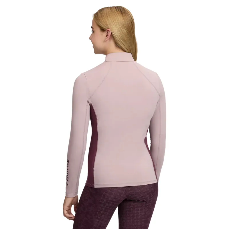 LeMieux Young Rider Classique Long Sleeve Base Layer - Wild Rose-1