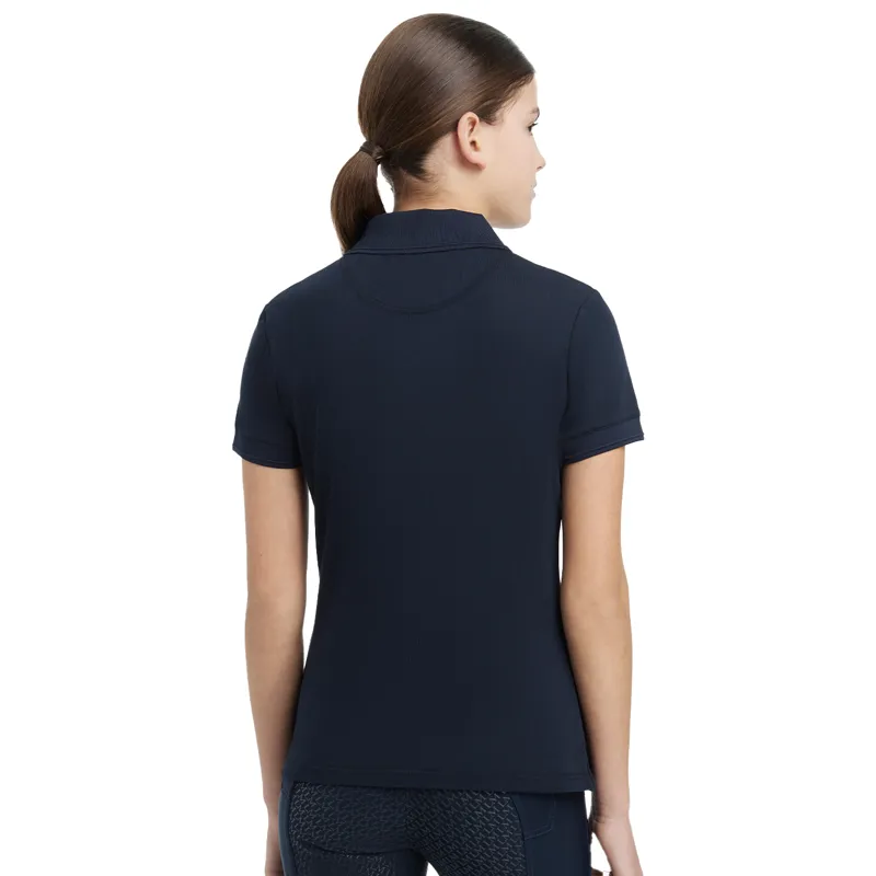 LeMieux Young Rider Classique Polo Shirt - Navy-1