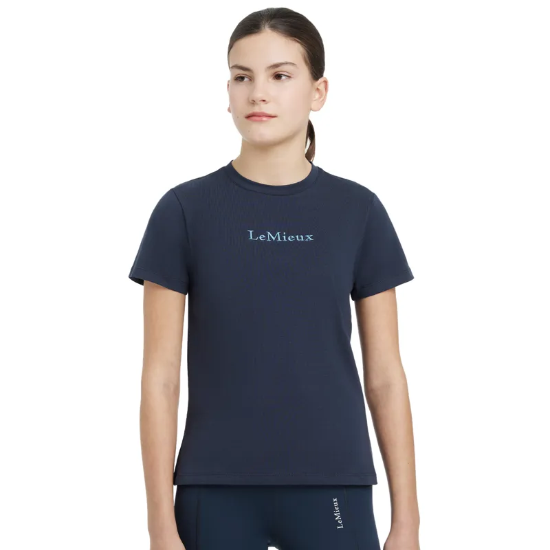 LeMieux Young Rider Classique T-Shirt - Navy