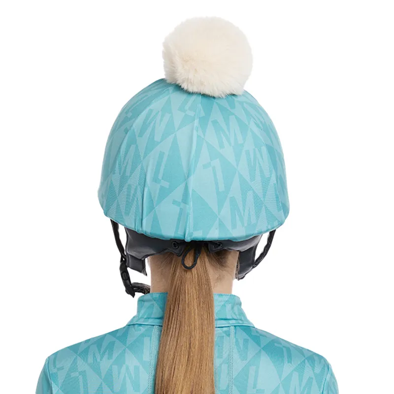 LeMieux Clea Hat Silk - Lagoon-5