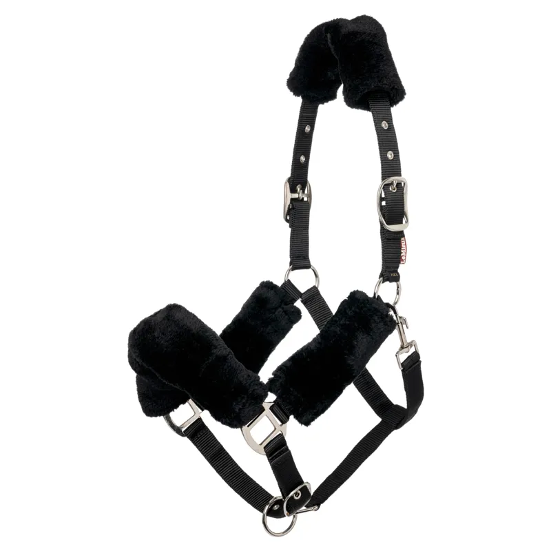 LeMieux Comfort Fleece Headcollar - Black