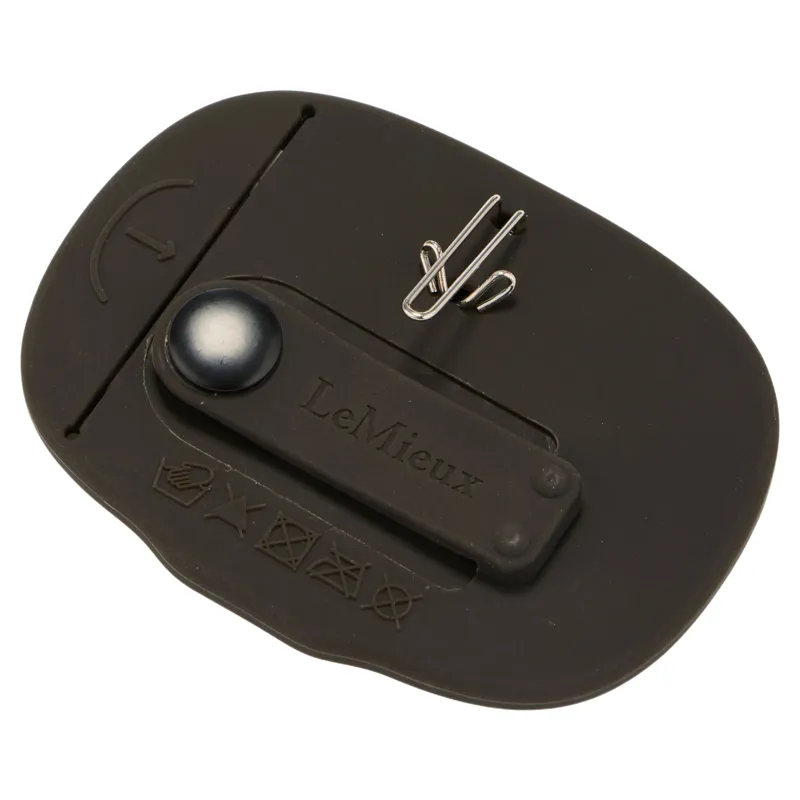 LeMieux Competition Bridle Number Holder - Brown-1