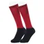 LeMieux Competition Junior Tall Riding Socks 2 Pack - Chilli