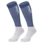 LeMieux Competition Junior Tall Riding Socks 2 Pack - Ice Blue