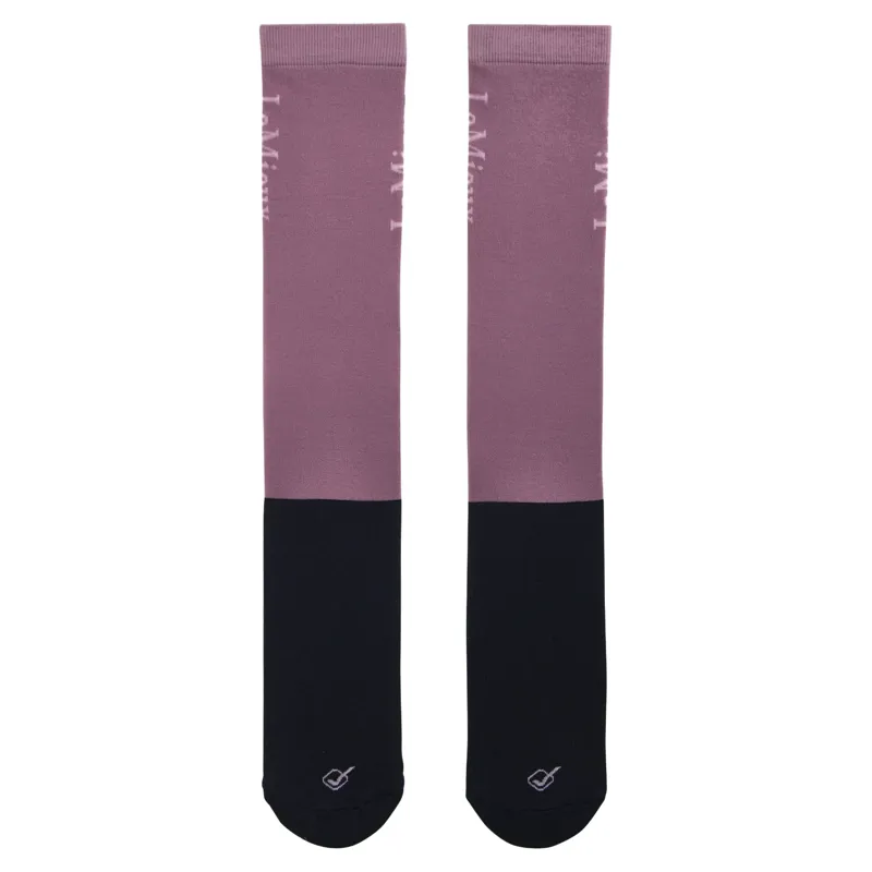 LeMieux Competition Riding Socks 2 Pack - Mallow-1