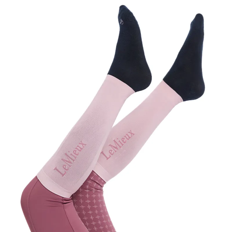LeMieux Competition Riding Socks 2 Pack - Blossom-2