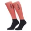 LeMieux Competition Riding Socks 2 Pack - Cranberry