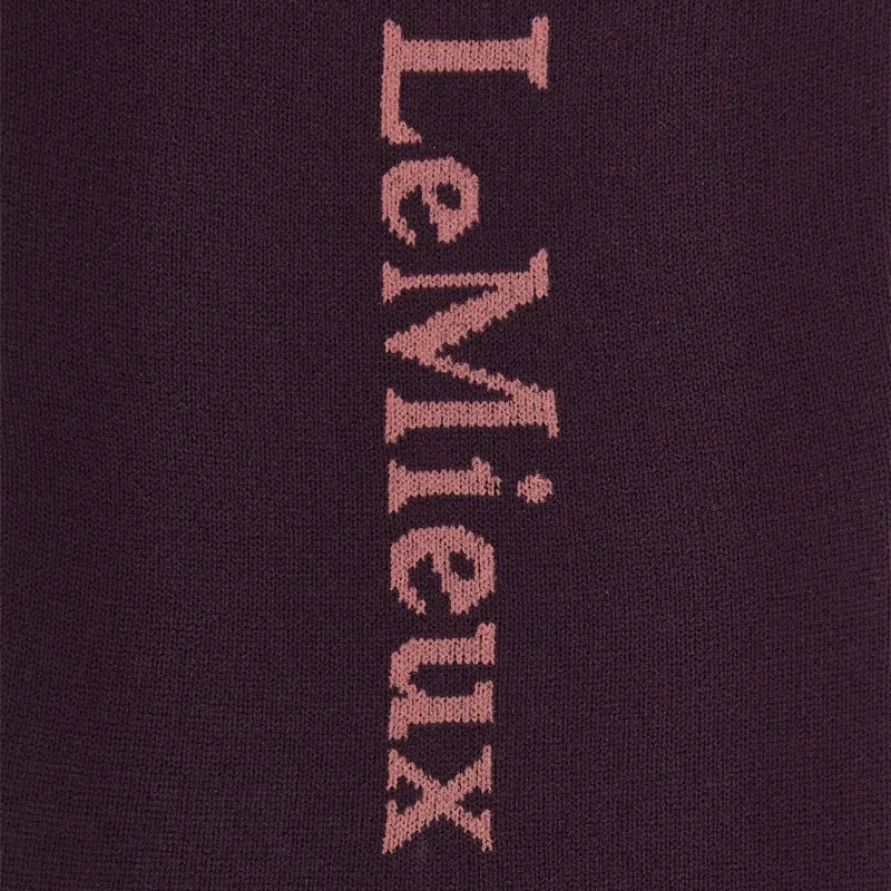 LeMieux Competition Riding Socks 2 Pack - Damson-2